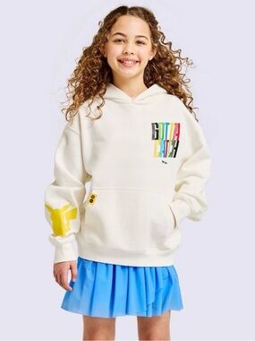 NWT Pokemon x Target Cream Hooded Sweatshirt - Youth Medium